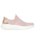 Pantofi sport, dama, SKECHERS SLIP-INS BOBS SPORT INFINITY DELICATE VISION 117631-BLSH roz, textil